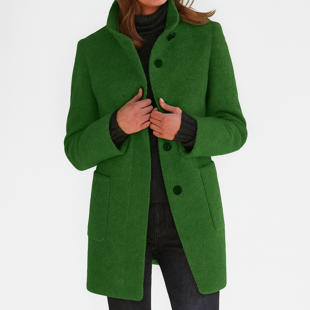 Madeline™ | Women's Coat With High Collar