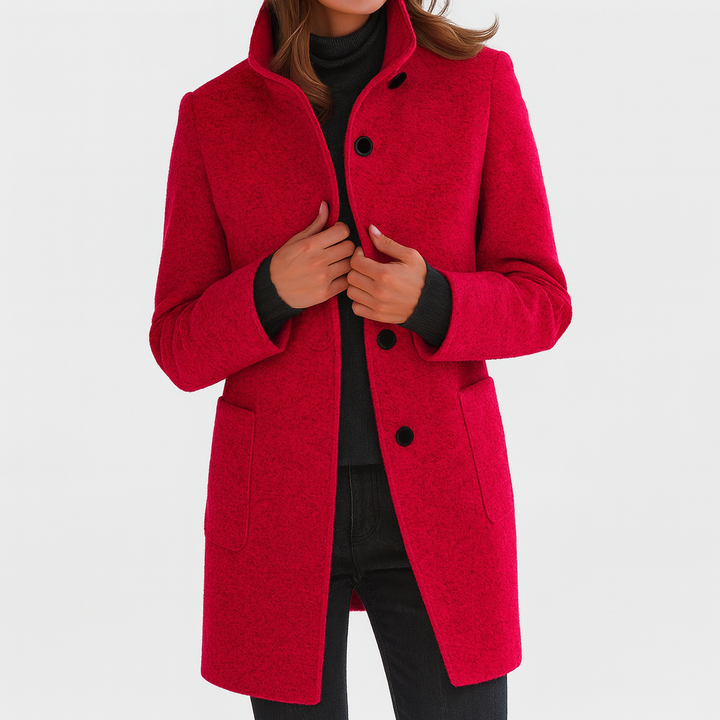 Madeline™ | Women's Coat With High Collar