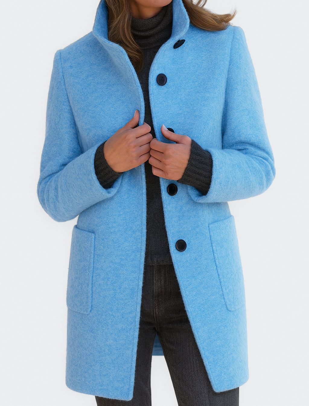 Madeline™ | Women's Coat With High Collar