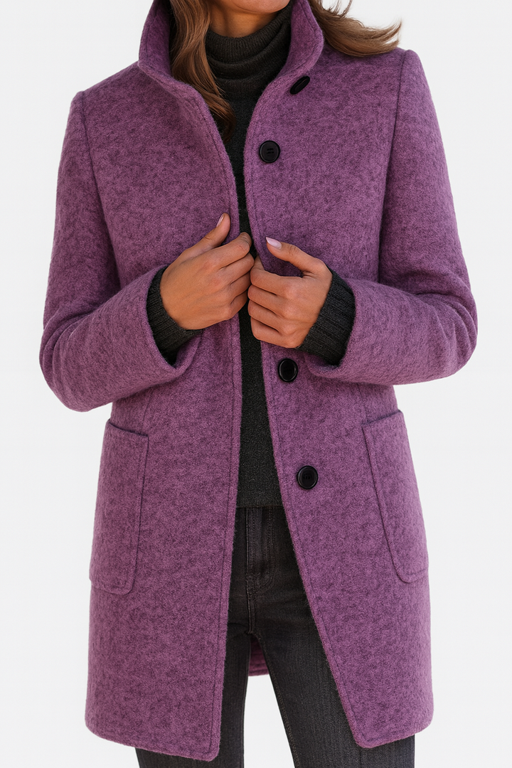 Madeline™ | Women's Coat With High Collar