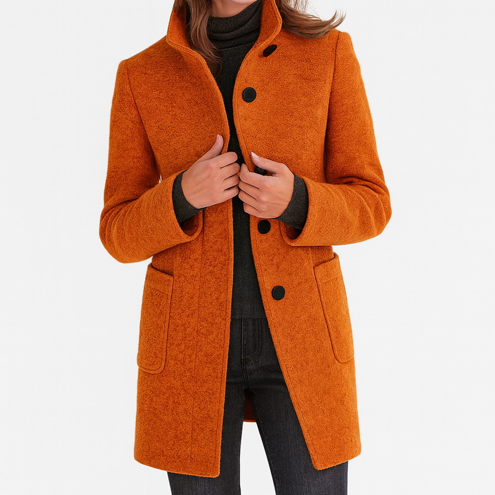 Madeline™ | Women's Coat With High Collar