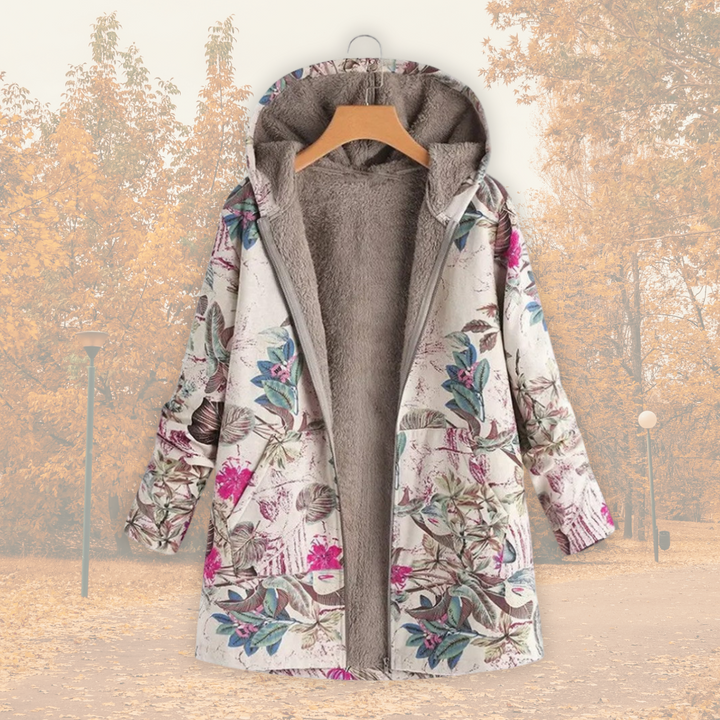 Camellia | Warm Coat with Fleece Lining