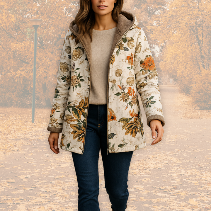 Camellia | Warm Coat with Fleece Lining