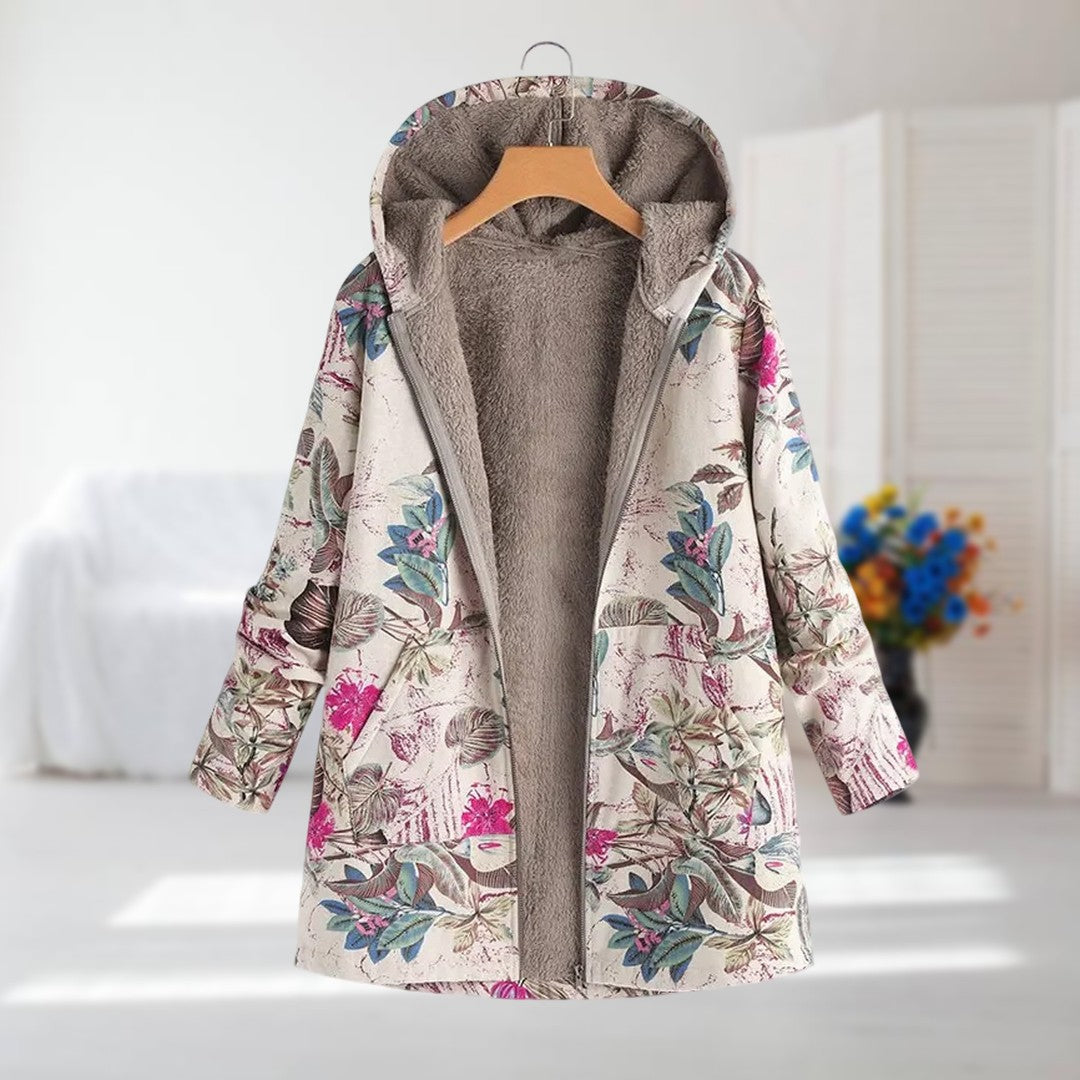 Camellia | Warm Coat with Fleece Lining
