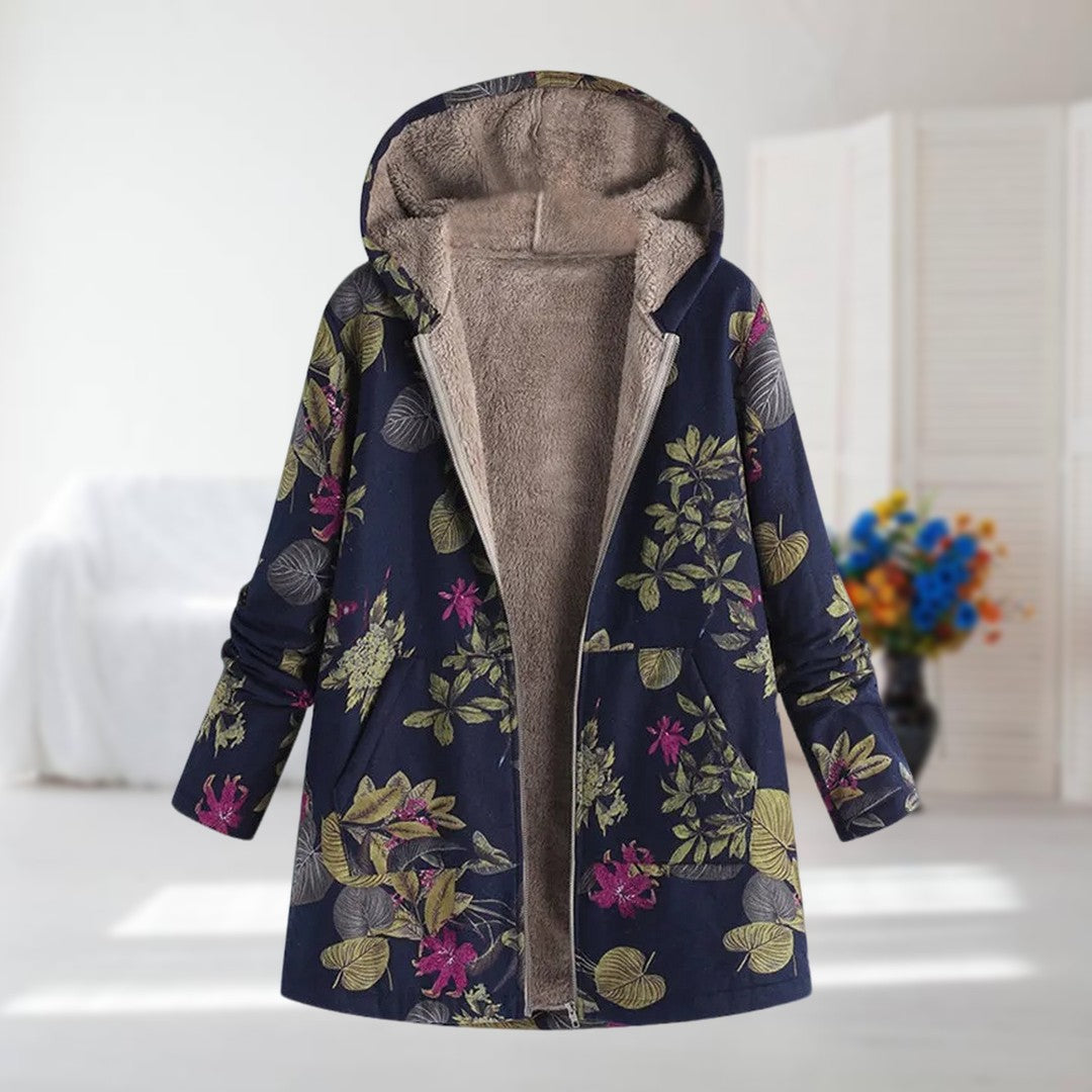Camellia | Warm Coat with Fleece Lining