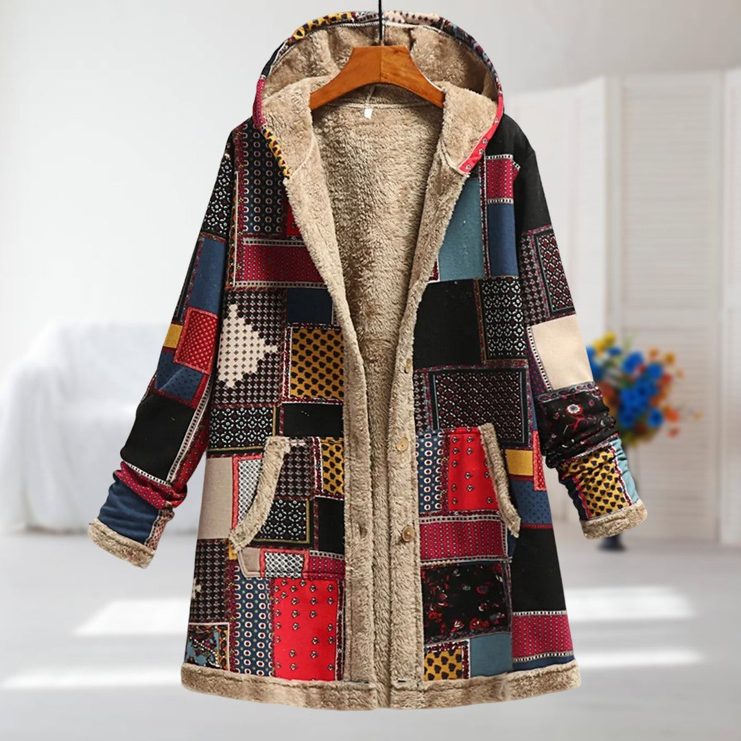 Camellia | Warm Coat with Fleece Lining